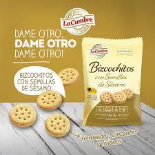 LA CUMBRE BIZCOCHITOS C/SESAMO X 170gr
