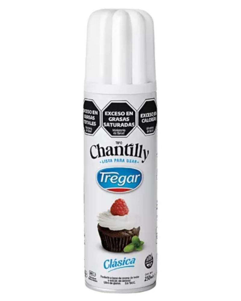 TREGAR CREMA CHANTILLY SPRAY X 250