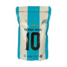 MATE ROJO YERBA 10 ARGENTINA DOY PACK X 250GR