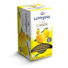 LA VIRGINIA TE C/LIMON X 20 SAQ