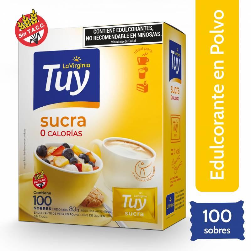 TUY EDULCORANTE SUCRA X 100 SOB