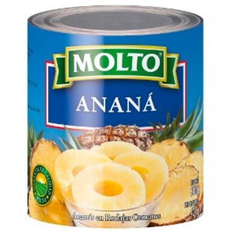 MOLTO ANANA EN RODJAS X 850gr