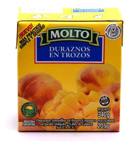 MOLTO DURAZNO TROZO X 340 TETRA