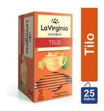 LA VIRGINIA TE HIERBAS TILO X 25 SAQ