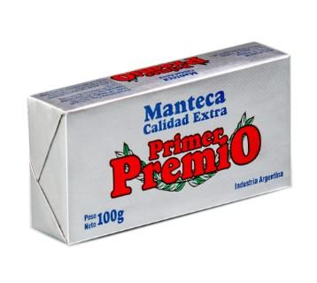 PRIMER PREMIO MANTECA X 100 G