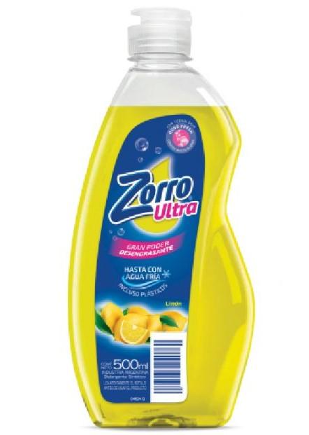 ZORRO DETERGENTE X 500 ML