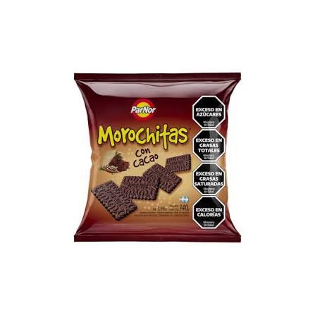 PAR NOR MOROCHITAS DE CACAO X 140GR
