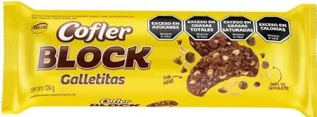 ARCOR GALLETAS COFLER BLOCK 124GR