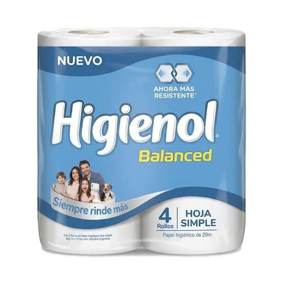 HIGIENOL BALANCED X 4 X 20 M