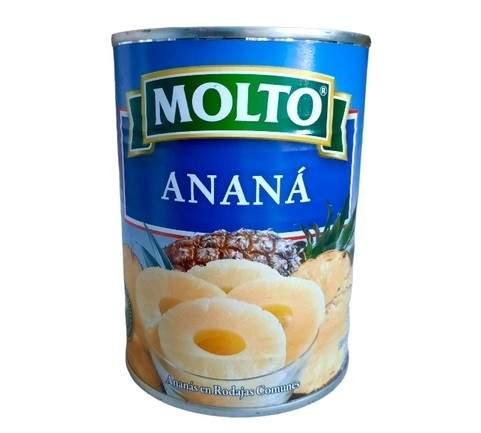 MOLTO ANANA EN RODAJAS X 565G