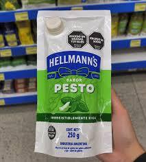HELLMANS MAYONESA PESTO  X 250G