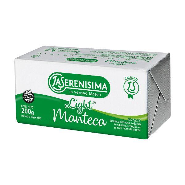 LS MANTECA LIGHT  X 200