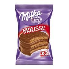 MILKA ALFAJOR MOUSSE TRIPLE X55gr