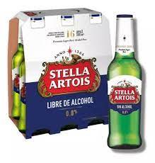 STELLA ARTOIS SIN ALCOHOL X6 X330 BOT.