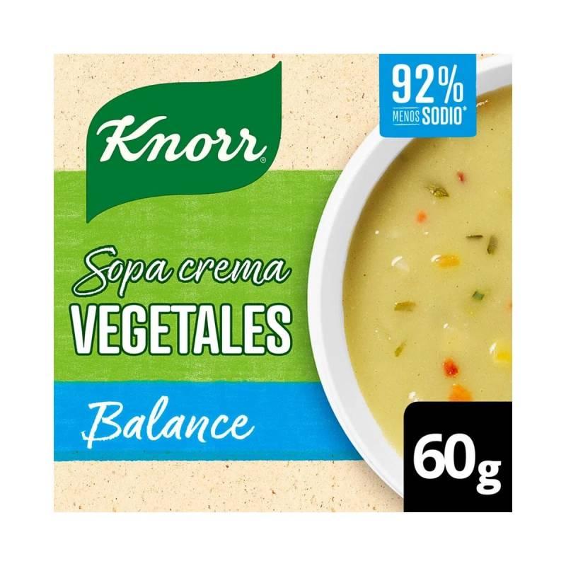 KNORR SOPA CREMA VEGETALES BALANCE X60GR