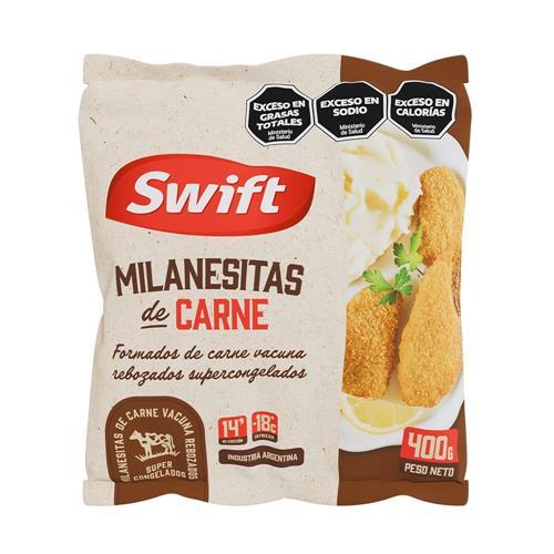 SWIFT MILANESAS CARNE X 400