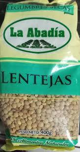 LA ABADIA LENTEJAS X400g