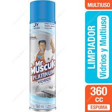MR M. PLATINUM VIDRIO Y MULTIUSO X360ML
