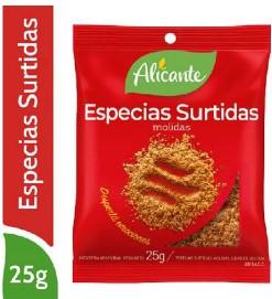 ALICANTE ESPECIAS SURTIDAS X 25gr