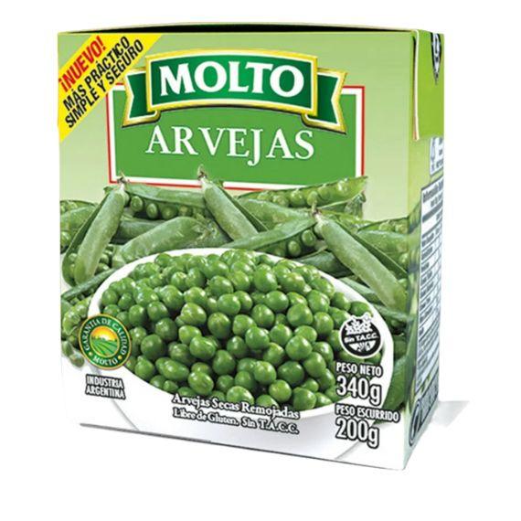 MOLTO ARVEJAS T RECART X 340g