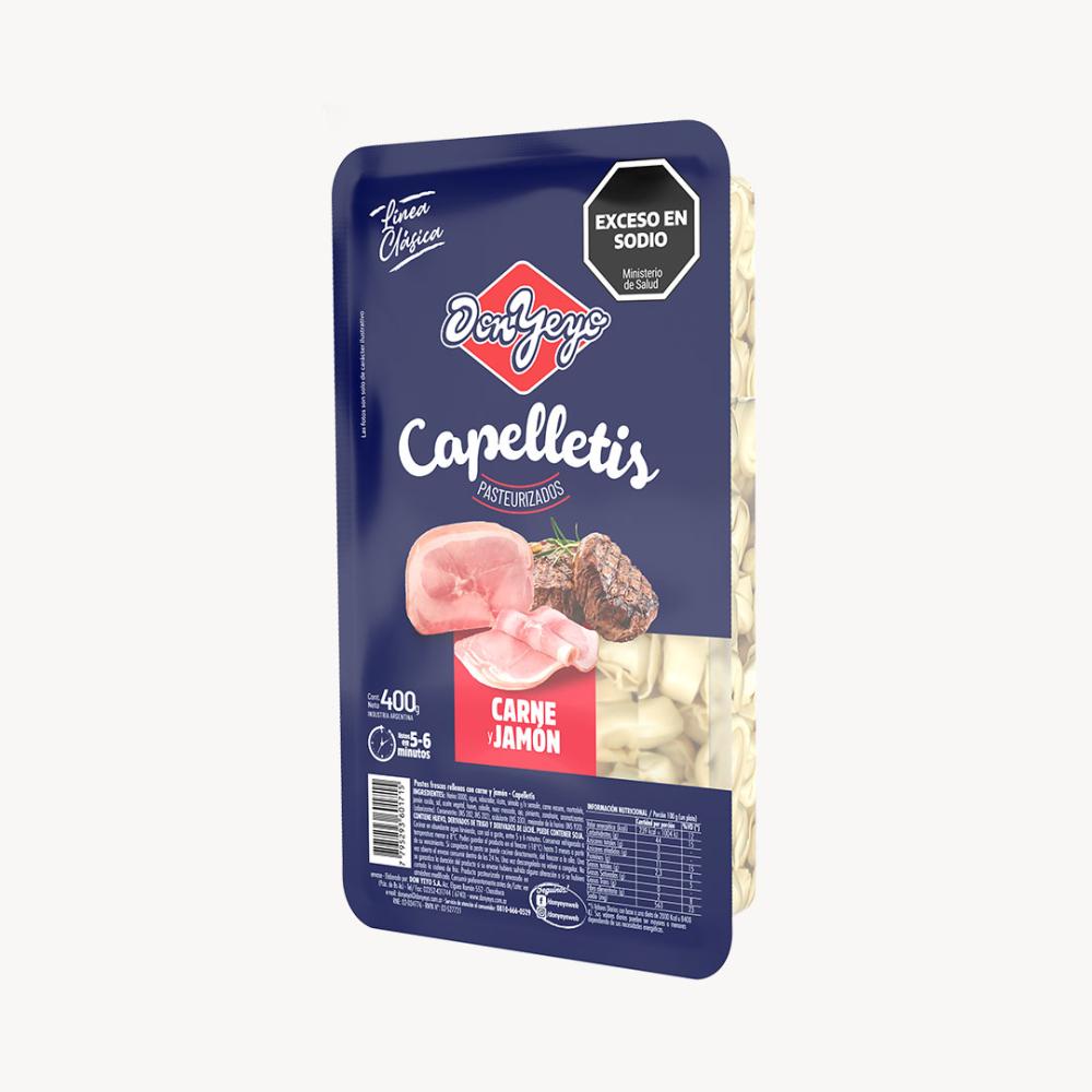 DON YEYO CAPELLETIS CARNE Y JAMON