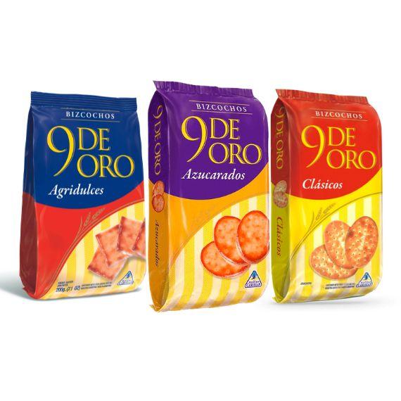9 DE ORO X 200 VARIAS