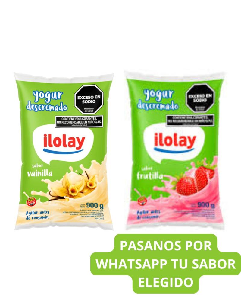 ILOLAY YOGUR SACHET DESC  X 900