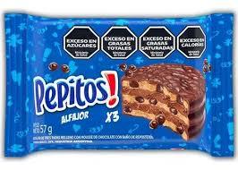 PEPITOS ALFAJOR TRIPLE X 57gr