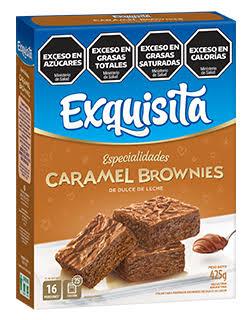 EXQUISITA CARAMEL BROWNIES X 425