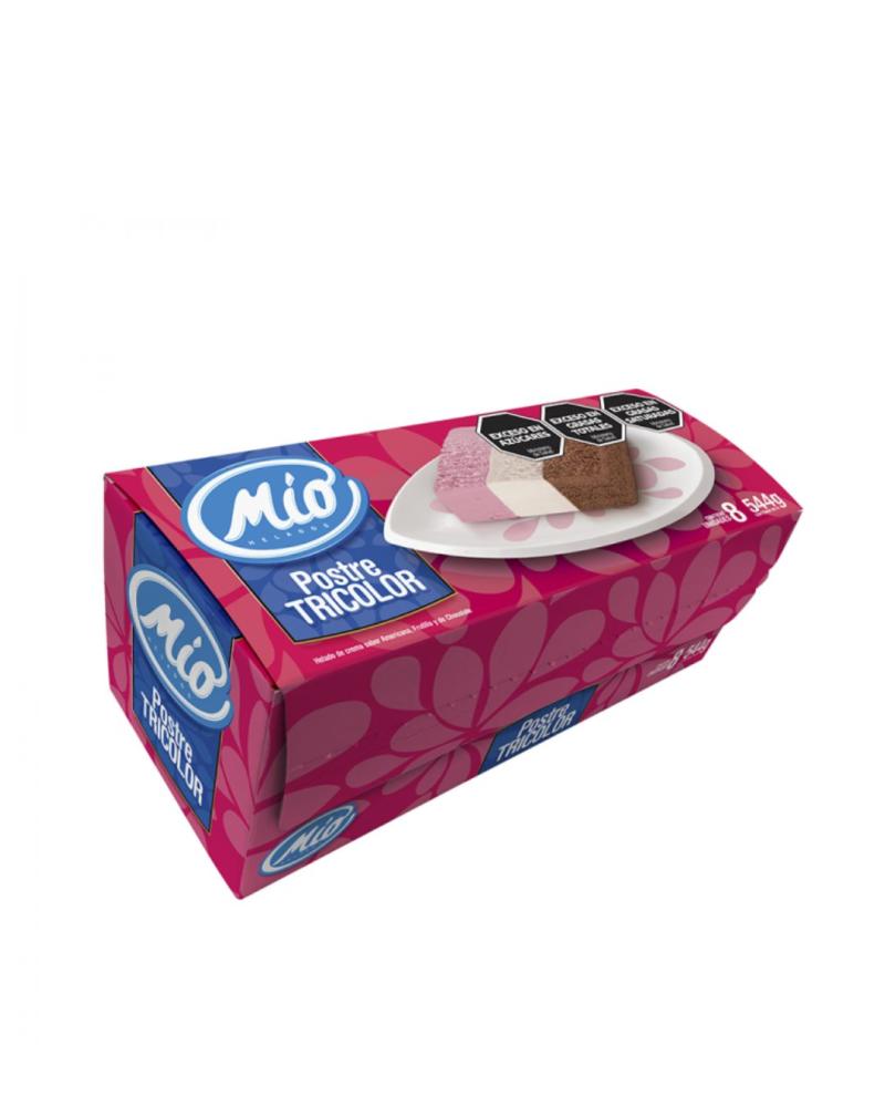 MIO HELADOS TRICOLOR X 8