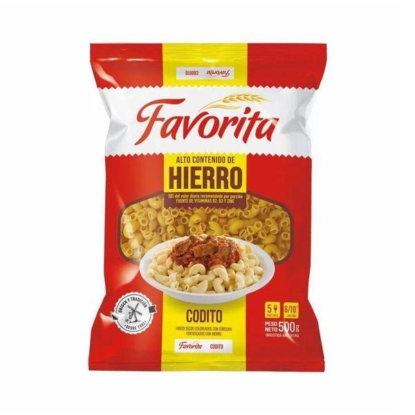 FAVORITA FIDEOS  X 500gr