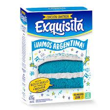 EXQUISITA BIZCOCHUELO ARGENTINA  X 650