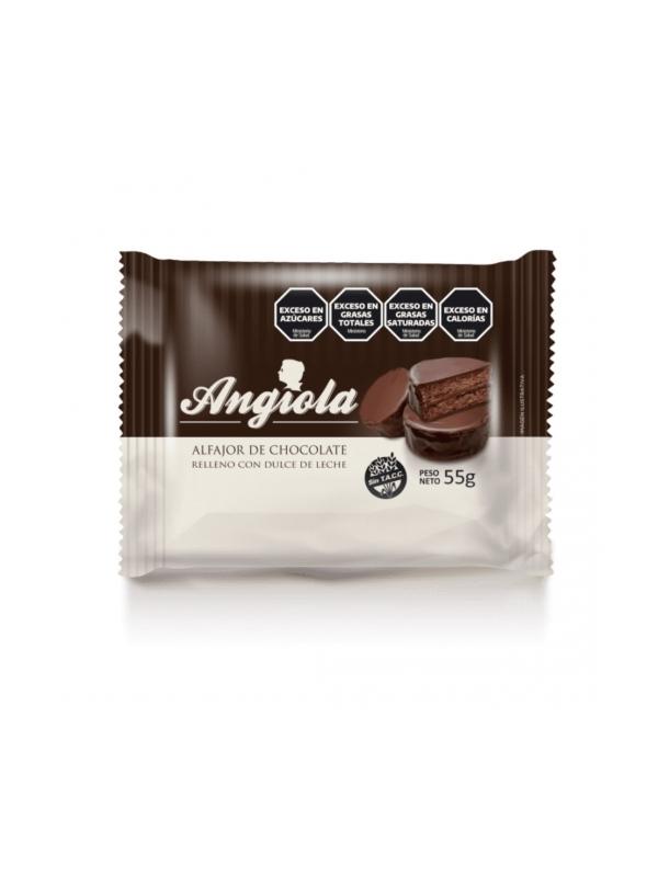 ANGIOLA ALFAJOR DE CHOCOLATE X55GR