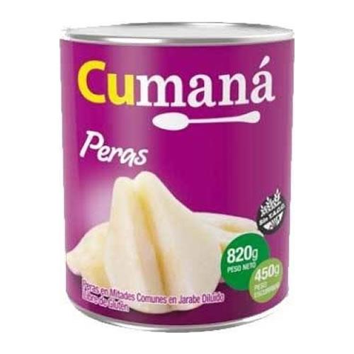 CUMANA PERAS X 820GR