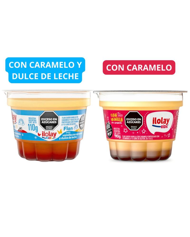 ILOLAY FLAN KIDS  X 110gr