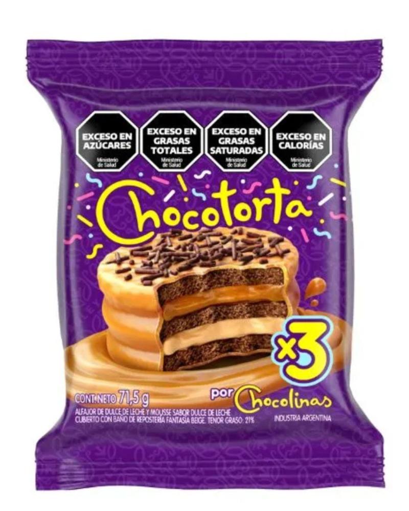 ARCORALFAJOR CHOCOTORTA TRIPLE X71,5G