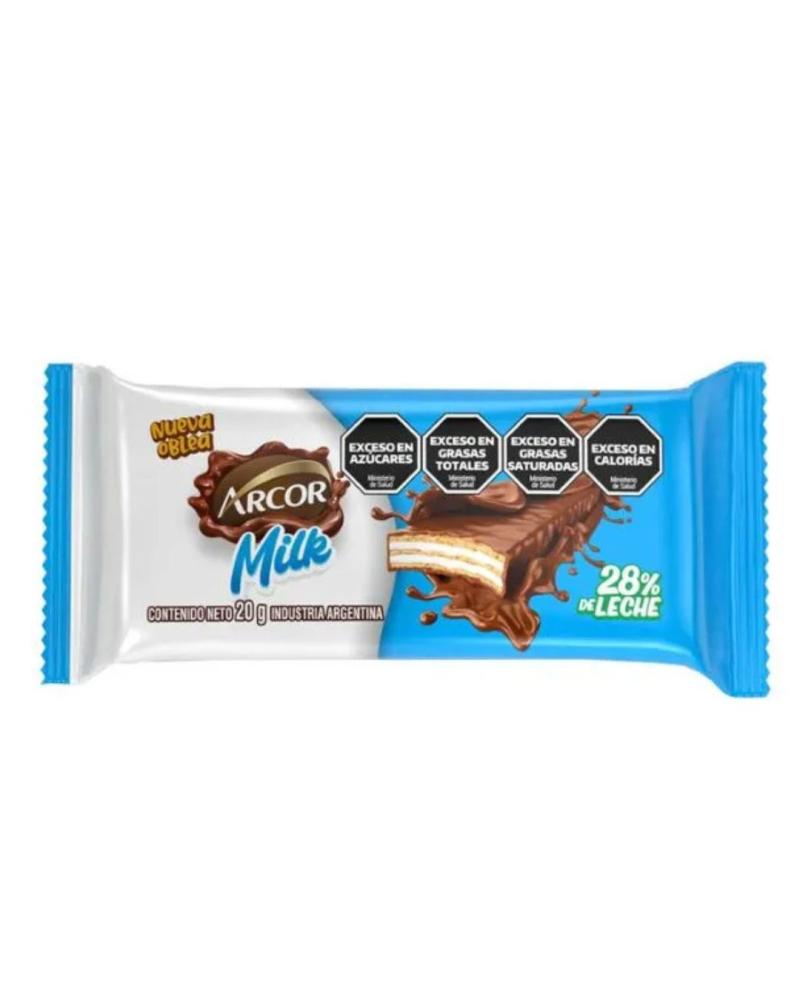 ARCOR OBLEA MILK X20G
