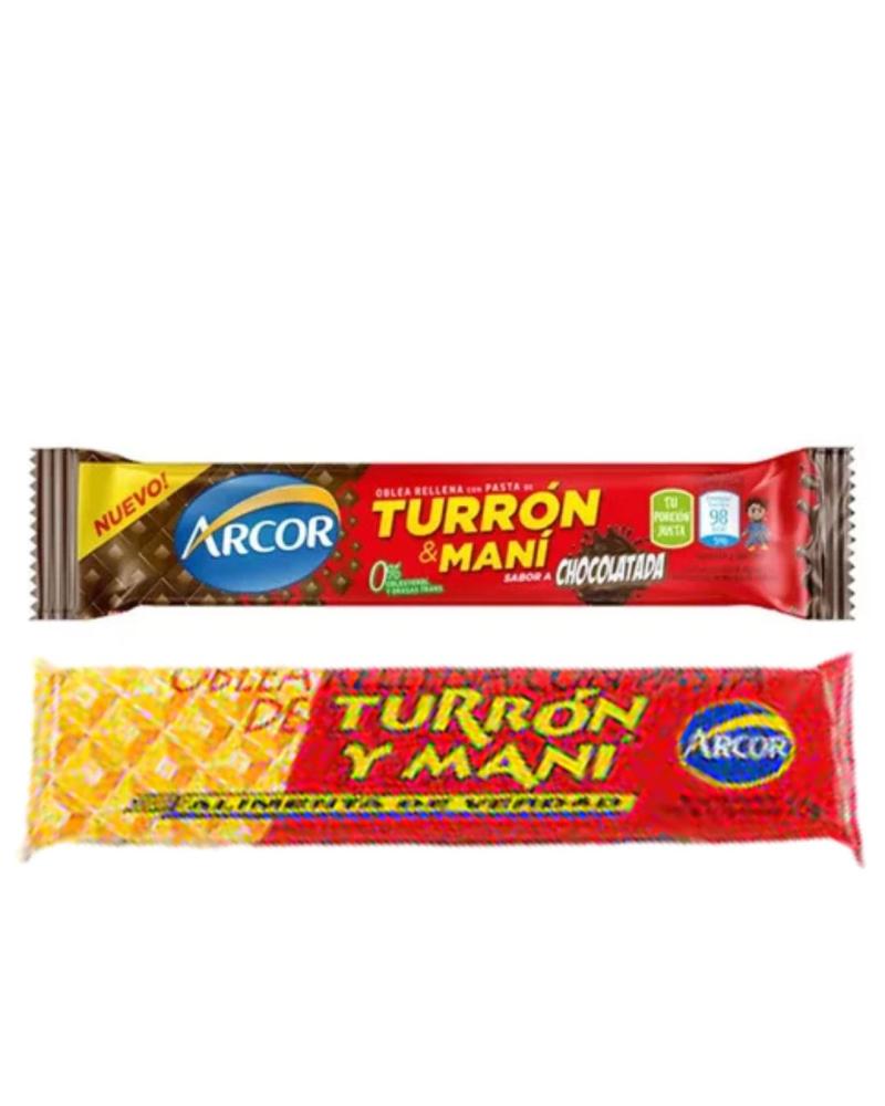 ARCOR TURRON OBLEA X 25gr