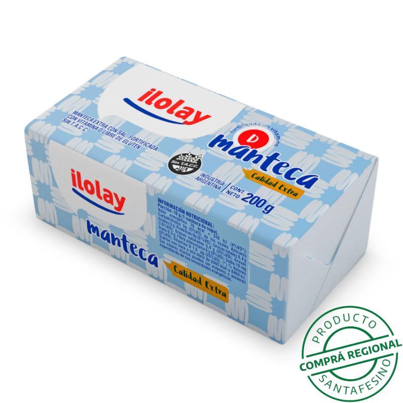 ILOLAY MANTECA PAN X 200