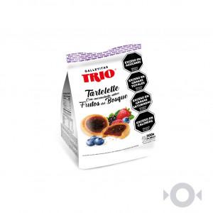 TRIO TARTELETTE FRUTOS DEL BOSQUE X300GR