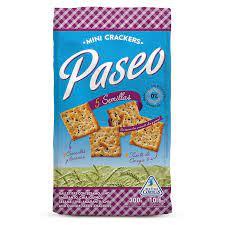 PASEO 5 SEMILLAS MINI CRACKERS X 300GR