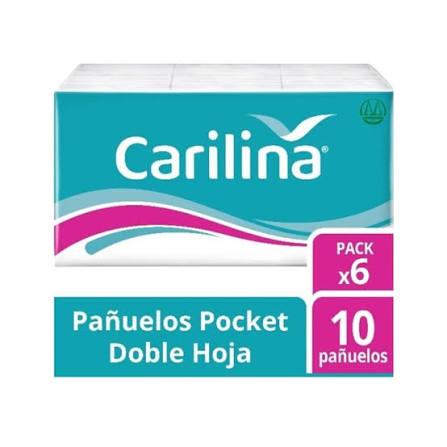 CARLINA PAÑUELOS X6